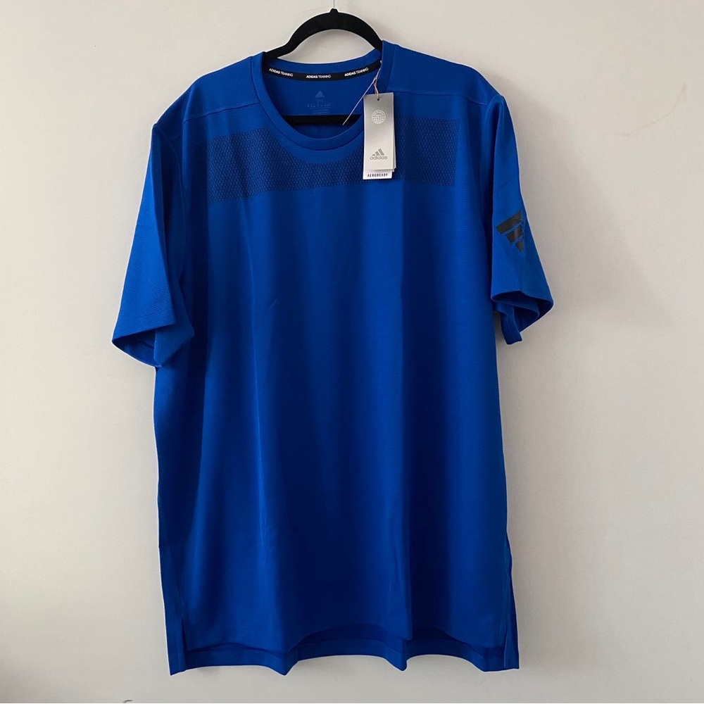 Adidas Men’s Workout Front Rack Impact Print Tee Size XXL